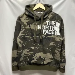 正規品/L THE NORTH FACE ザ・ノース・フェイス カモフラージュ ミリタリー 起毛 フーディー Tシャツ