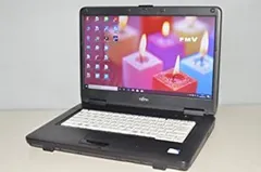 【中古-非常に良い】中古ノートパソコン Windows10+office 大容量HDD320GB 富士通 A540/B Celeron/4GB/15.4インチ/DVD/便利なソフト多数