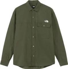 ザ・ノース・フェイス THE NORTH FACE アウトドア ロングスリーブヌプシシャツ メンズ 長袖 トップス 撥水加工 普段着 シンプル キャンプ ハイキング 静電防止ケア 胸ポケット付き ドットボタン仕様  NR62550 NT ニュートープ
