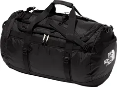 ザ・ノース・フェイス THE NORTH FACE アウトドア ナイロンダッフル50 キッズ かばん ボストンバッグ キャンプ 合宿 林間学校 修学旅行 大きめ 50L 子ども 多収納 背負いやすい 取り外し可能  NMJ72352 K ブラック