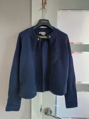 バナナリパブリック Banana Republic ネイビー ニット カーディガン M