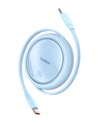 「VGP 2025受賞」Baseus 充電ケーブル 巻き取り式 USB-C ケーブル 急速充電 100W 5A PD対応 絡まない コンパクト リール式 iPhone16/15 Galaxy iPad Pro MacBook Pro 対応 Free2 ...