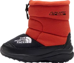 ザ・ノース・フェイス THE NORTH FACE アウトドア キッズ ヌプシ ブーティ VII ポーラーテック K Nuptse Bootie VII POLARTEC 子供 男の子 女の子 アウトドアシューズ ブーツ  OK TNFオレンジ×TNFブラック