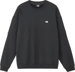 ザ・ノース・フェイス THE NORTH FACE アウトドア CRスウェットクルー メンズ レディース 長袖 トップス ロングスリーブ 抗菌防臭 消臭 育児 子育て 伸びにくい 汚れ落ちやすい 大容量ポケット 小物収納  NTM62510 K ブラック