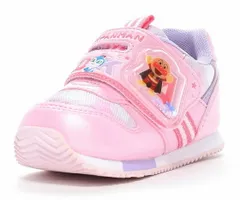 【moonstar】AP B57 PINK ムーンスター ピンク アンパンマン 子供靴 ベビー キッズ シューズ 女の子 ドキンちゃん コキンちゃん チーズ バイキンマン メロンパンナ