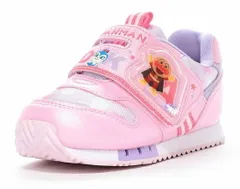 【moonstar】AP C180 PINK ムーンスター ピンク アンパンマン 子供靴 キッズ シューズ ドキンちゃん コキンちゃん チーズ ばいきんまん メロンパンナ