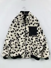 RODEO CROWNS ブルゾン F ホワイト ボア ブランドロゴ その他総柄 ミドル丈 フードなし ジップアップ