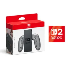 【任天堂純正品】Joy-Con 2 充電グリップ　 NintendoNintendo Switch 2 ロゴデザインステッカー 同