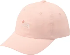 ザ・ノース・フェイス THE NORTH FACE アウトドア スモールロゴキャップ キッズ 帽子 子ども服 オーガニックコットン 綿100 天然 シンプル 普段使い 面ファスナー サイズ調整可能 ロゴ 屋外 外遊び  NNJ02407 PN ピンク