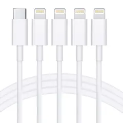 【2025正規MFi認証品】iPhone 充電ケーブル ライトニングケーブル【1M/2M 各２本】 USB-C to Lightning 20W対応 PD急速充電 タイプC ライトニング 充電ケーブル 超高耐久 高速データ同期 タイプC コード iP ...