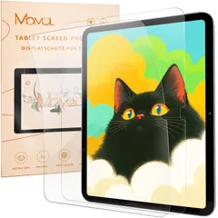 【2枚セット】ペーパーライクフィルム iPad Pro 11インチ M4 M5 2024用 2025用 フィルム 保護フィルム 紙のような描き心地 なめらか 反射低減 指紋防止 気泡防止 Mamol