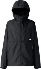 ザ・ノース・フェイス THE NORTH FACE アウトドア コンパクトジャケット メンズ アウター 上着 フーディ パーカー 軽量 撥水 防風 普段着 キャンプ ハイキング 旅行 持ち運び 収納袋付き コットンライク  NP72530 K ブラック