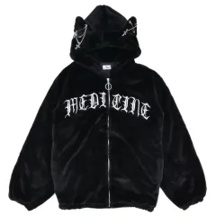 ボルカン 猫ミミ ファー パーカ