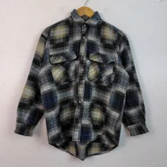 Outdoor Products チェック柄 ネルシャツ 厚手  総柄 Mサイズ メンズ 古着 ワーク アメカジ