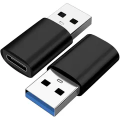 【Seninhi 】タイプC USB 変換アダプタ 超小型 Type-C メス to USB-A オス typec usb3.0 変換アダプター 2個セット【 対応 iPhone se 11 12 13 Pro Max、App-leWatch、App ...
