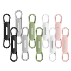 ホワイトボード 冷蔵庫 ペン立て マグネットクリップ 5色 便利グッズ 10個セット ペンホルダークリップ 磁気シリコン