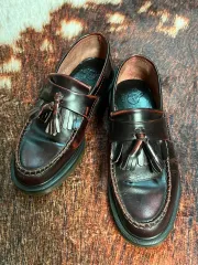 DR. MARTENS ドクターマーチン エイドリアン バーガンディ タッセル ローファー UK3 (230)