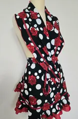 [新品]エプロン＋ピキージョセット　フラメンコ衣装　フラメンコ　ピキージョ　シージョ　エプロン