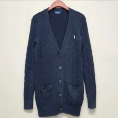ポロラルフローレン 20'FW ケーブル編みニット カーディガン Mサイズ