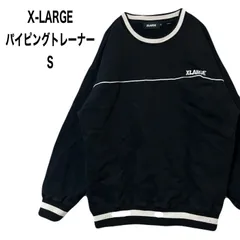 X-LARGE エクストララージ  スウェット パイピングトレーナー S