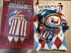 開封のみ POP MART Why So Serious? ジャグリングクラウン Labubu(ラブブ）ぬいぐるみ