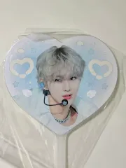 ENHYPEN ジョンウォン(JUNGWON) うちわ 出品 グッズ スローガン ハート 反射 非公式グッズ マスター