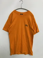 stussy Tシャツ/カットソー S オレンジ
