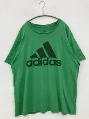 adidas Tシャツ/カットソー L/G グリーン
