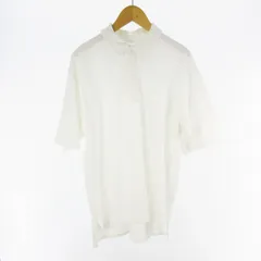 ノースフェイス パープルレーベル THE NORTH FACE PURPLE LABEL 25SS ポロシャツ 半袖 鹿の子 ロゴ 刺繍 ポケット 白 ホワイト N25SH091 S ナナミカ