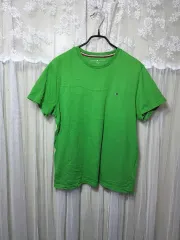 トミーヒルフィガー グリーン 半袖 Tシャツ