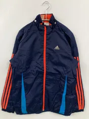 adidas ナイロンジャケット M ネイビー