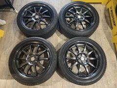 SSR GTV02 16インチ ブラックホイールセット165/45/16 - メルカリ