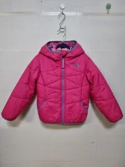 THE NORTH FACE ザノースフェイス キッズ ダウン アウター フーデッド 4歳