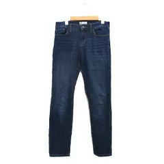 バナナリパブリック BANANA REPUBLIC デニム ジーンズ スキニー ストレッチ ウォッシュ加工 28 ブルー 青 /KT19