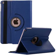 【数量限定】【大人気】Air Air iPad iPad 第2世代 2 第1世代 第6世代 第5世代 カバー 2013) 2014 2017 ((1)9.7(2017/2018)AIr/Air2 (2018 9.7インチ ケース ネイビー) 最新 [Fiiic