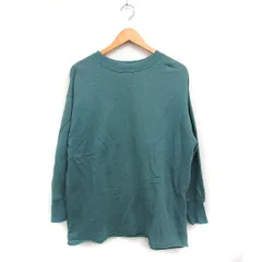 ジャーナルスタンダード レリューム JOURNAL STANDARD relume スウェット トレーナー コットン 綿 ゆったり F グリーン 緑 /FT32