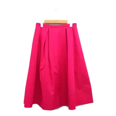 スピック&スパン Spick&Span フレア スカート ロング シンプル 40 ピンク /KT11