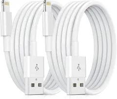 【2025新版 MFi認証】i-Phone 充電ケーブル ライトニングケーブル 1M 2本セット i-Phone 充電器 lightning ケーブル アイフォン充電ケーブル 2.4A急速充電 USB同期 高速データ転送 断線防止 超高耐久 iPho ...