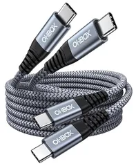 USB C ケーブル 3M 2本 60W急速充電 タイプC ケー ブル データ転送 断線防止 USBC iPhone 充電ケーブル タイプC USBケーブル iPhone17/16/15シリーズ/MacBook/iPad/Galaxy S24/Pix ...