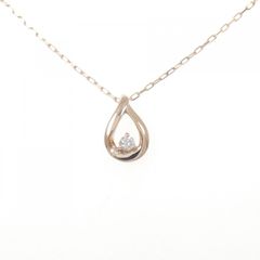 4°C k10金刻印 ダイヤモンドネックレス - メルカリ