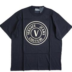 激レア！美品 90s ヴェルサーチ メデューサ 刺繍 Tシャツ グレー 金 