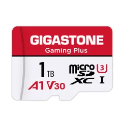 【Switch 1専用】 GIGASTONE マイクロsdカード 1TB Gaming Plus microSDXC UHS-I A1 V30 U3 C10 150MB/s 高速 1TB Full HD & 4K UHD動画 GIGASTONE 国内 ...