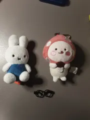 ミッフィー キーホルダー ぬいぐるみ + きのこ Apeach(アピーち) ぬいぐるみ + メガネ