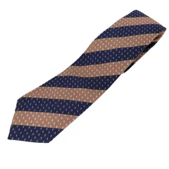 ジバンシィ GIVENCHY 総柄 ストライプ シルク100％ ネクタイ メンズ 表記無 