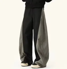 カジュアル ストレートレッグパンツ ベーシック 着回し