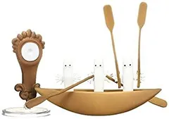 【中古-非常に良い】UDF MOOMIN シリーズ3 ニョロニョロ(船、気圧計付き) ノンスケール PVC製塗装済み完成品