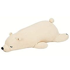 値下げ ニトリ シロクマ（パパ）抱き枕 ぬいぐるみ - メルカリ