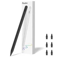 Pencil 第2世代 iPad 2018-2024用 磁気ワイヤレス充電付き Apple iPad Pro 13インチ(M4)/12.9インチ/11インチ、iPad Air 6(M2)/5/4/3、iPad Mini 7(A17 Pro)/6/5、 ...