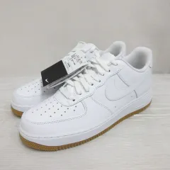 ナイキ NIKE DJ2739-100 AIR FORCE 1 '07 エアフォース1 スニーカー シューズ 27.5cm 白 ホワイト レザー ローカット 靴 箱付き タグ付き