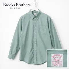 90s Brooks Brothers Makers USA製 ブルックスブラザーズ ボタンダウンシャツ 長袖 16 1/2 – 33 コットン100%